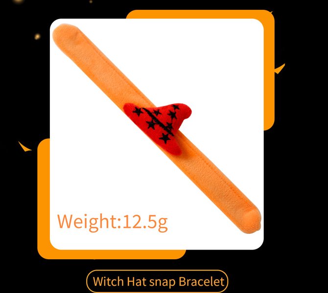 Halloween Slap Bracelets , Halloween Bracelets Bulk for Gifts, Friendship Bracelets for Halloween Party Favors Goodie Bag Fillers, Classroom Favors