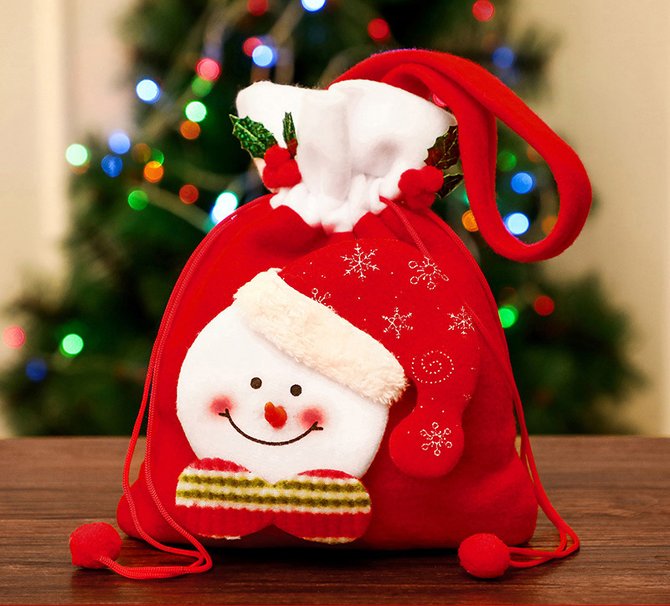 Christmas bags, Santa Claus, Christmas elk, Christmas polar bears, gift bags, Christmas packaging bags, Christmas gift bags, Christmas snowman snack bags, sack stockings, party favor bags