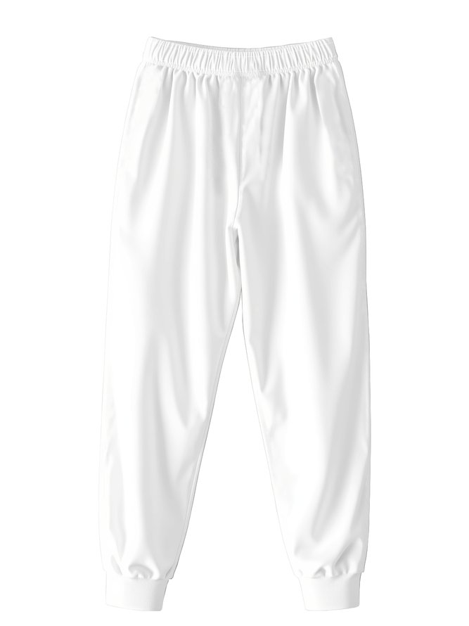 Moisture Wicking Solid Color Casual Pants