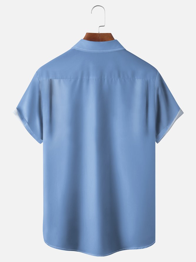 Moisture-wicking Koala Old Man In The Prime Chest Pocket Casual Shirt