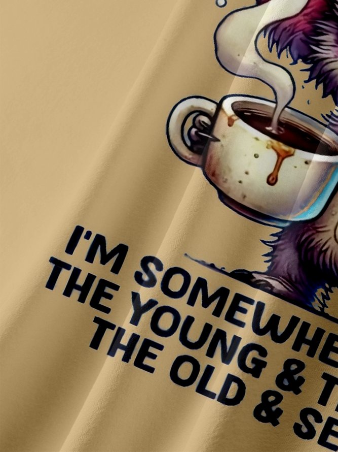 Moisture-wicking Koala Old Man In The Prime Chest Pocket Casual Shirt