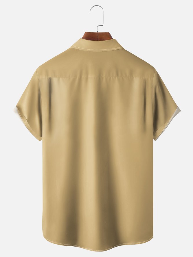 Moisture-wicking Koala Old Man In The Prime Chest Pocket Casual Shirt