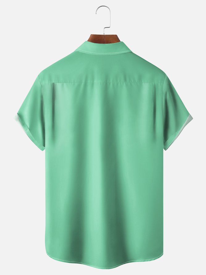 Moisture-wicking Koala Old Man In The Prime Chest Pocket Casual Shirt