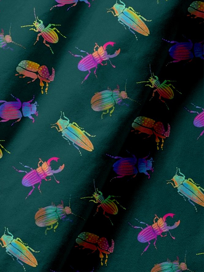 Moisture Wicking Gradient Insect Short Sleeve Golf Polo