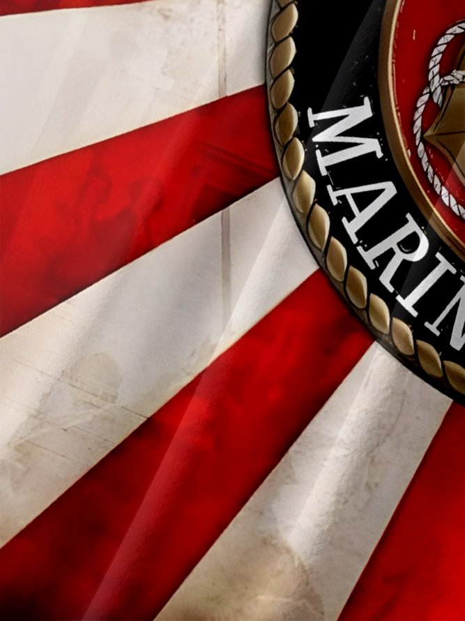 Moisture-wicking U.S. Marine Corps Chest Pocket Casual Shirt