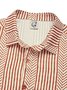 Hardaddy Shirts For Father Retro Striped Chest Pocket Short Sleeve Shirt