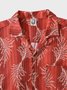 Hardaddy® Cotton Leaves Chest Pocket Aloha Shirt