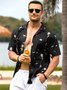Hardaddy® Cotton Coconut Tree Chest Pocket Resort Shirt
