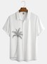 Hardaddy Coconut Tree Short Sleeve Resort Shirt