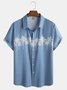 Coconut Tree Short Sleeve Resort Shirt