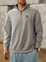 Hardaddy Stand Collar Zip-up Sweatshirts