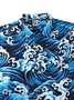 Hardaddy® Cotton Ukiyoe Wave Hawaiian Shirt