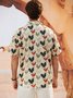 Hardaddy Rooster Chest Pocket Short Sleeve Casual Shirt