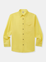 Hardaddy Cotton Plain Chest Pocket Long Sleeve Casual Shirt