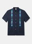 Hardaddy Cotton Printed Short Sleeve Cigar Shirt