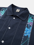 Hardaddy Cotton Printed Short Sleeve Cigar Shirt