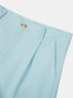 Hardaddy Cotton Plain Casual Bermuda