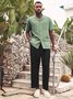 Hardaddy Cotton Palm Tree Relaxed Harem Pants