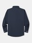 Plain Cotton Long Sleeve Casual Shirt