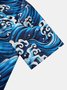 Hardaddy® Cotton Ukiyoe Wave Hawaiian Shirt