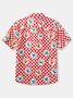 Hardaddy® Cotton Plaid Marine Life Oxford Shirt