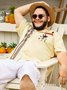 Hardaddy Moisture-Wicking Breathable Toucan Chest Pocket Bowling Shirt