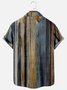 Hardaddy Shirts For Father Leisure Vacation Abstract Gradient Geometric Pattern Hawaiian Style Printed Shirt Top