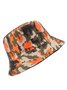Hardaddy Men's Holiday Street Personality Coconut Tree Pattern Print Bucket Hat