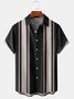 Basic Chest Pocket Short Sleeve Bowling Shirt