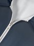 Hardaddy Gradient Striped Zip Short Sleeve Polo