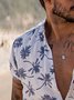 Coconut Tree Short Sleeve Resort Shirt