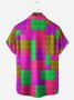 Hardaddy Minifigures Chest Pocket Short Sleeve Casual Shirt