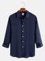 Hardaddy Big Size Plain Long Sleeve Shirt