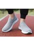Hardaddy Men's Breathable Fly Mesh Shock Absorbing Slip-On Casual Sneakers