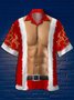 Hardaddy Big Size Christmas Short Sleeve Aloha Shirt
