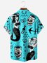 Hardaddy Big Size Mermaid Chest Pocket Short Sleeve Hawaiian Shirt