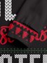 Hardaddy Christmas Text Letter Ugly Hoodie