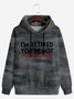 Hardaddy Retro Text Letters Casual Hoodie