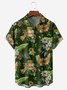 Hardaddy Botanical Drink Chest Pocket Short Sleeve Hawaiian Shirt