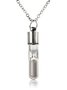 Hardaddy Quicksand Wishing Bottle Glowing Pendant Necklace