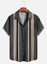 Hardaddy Geometric Striped Aloha Shirt