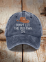 Hardaddy Don't Let The Old Man In Sun Denim Hat