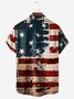 Hardaddy Quick Dry Breathable Memorial Day Chest Pocket Casual Shirt