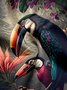Moisture-wicking Toucan Hawaiian Shirt