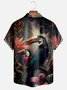 Moisture-wicking Toucan Hawaiian Shirt