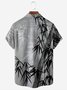 9-Pack Moisture-wicking Geo Toucan Parrot Rooster Chest Pocket Hawaiian Shirt