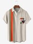 3-Pack Moisture-wicking Breathable Toucan Rooster Chest Pocket Hawaiian Shirt