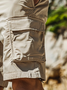 Waterproof Plain Cargo Shorts