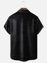 Moisture-wicking Japanese Architecture Sakura Chest Pocket Bowling Shirt