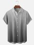 Hardaddy Quick Dry Breathable Gradient Chest Pocket Casual Shirt
